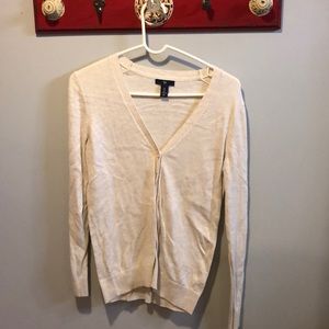 Cream cardigan